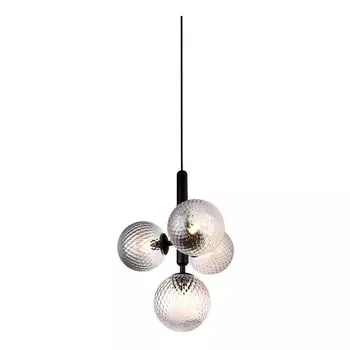 Подвесная люстра Elvan LU-375/4-G9-BkCl