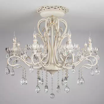 Подвесная люстра Eurosvet 12205/8 белый Strotskis