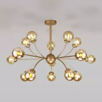 Подвесная люстра Eurosvet Astro 30180 матовое золото