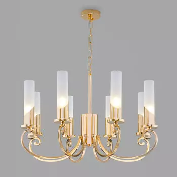 Подвесная люстра Eurosvet Banci 60117/8 золото