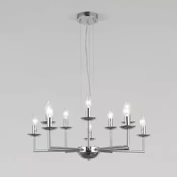 Подвесная люстра Eurosvet Cariso 60150/10 хром
