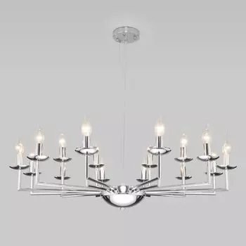 Подвесная люстра Eurosvet Cariso 60150/18 хром