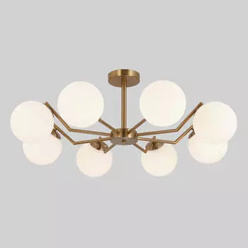 Подвесная люстра Eurosvet Frost 70154/8 латунь