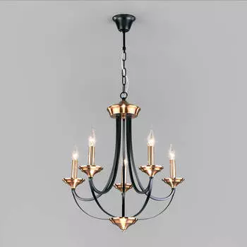 Подвесная люстра Eurosvet Lazzaro 60098/5 черный