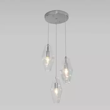 Подвесная люстра Eurosvet Prism 50236/3 прозрачный