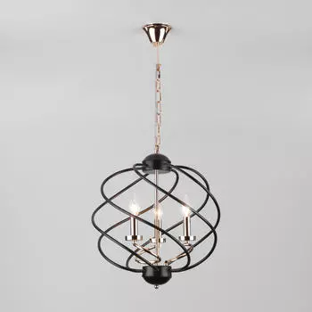 Подвесная люстра Eurosvet Sorrel 60105/3 черный