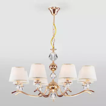 Подвесная люстра Eurosvet Sortino 60097/8 золото