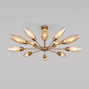 Подвесная люстра Eurosvet Thalia 60140/12 золото