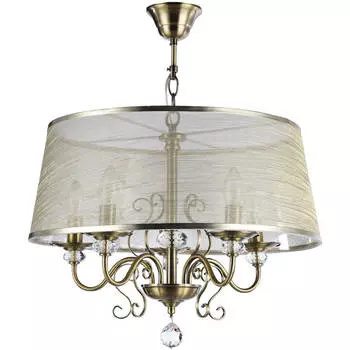 Подвесная люстра Freya Driana FR2405-PL-05C-BZ