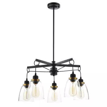 Подвесная люстра Freya Louise FR4167-PL-05-BL