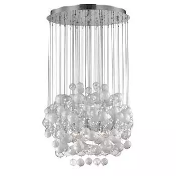 Подвесная люстра Ideal Lux Bollicine SP14 Bianco 087924