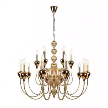 Подвесная люстра iLamp Lady 88003-10+5 GD