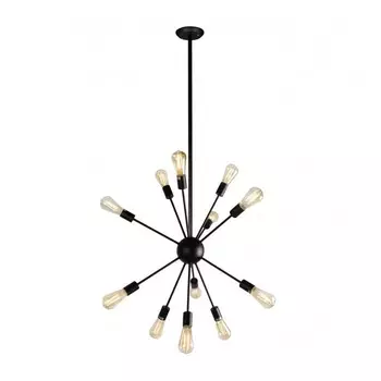 Подвесная люстра iLamp Twins Loft209-12B