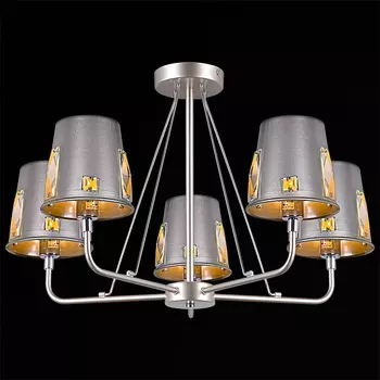 Подвесная люстра Illumico IL9407-5PSQ-29 CHS CR