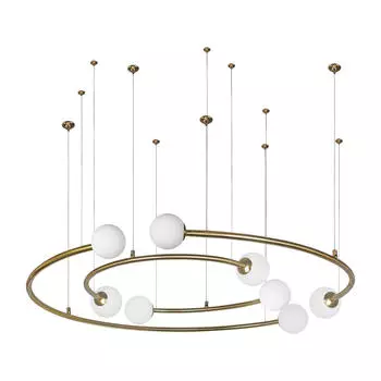 Подвесная люстра Loft IT Infinite 10155/1100 Gold