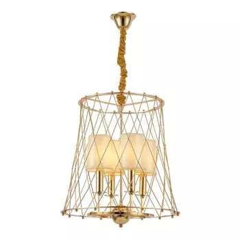 Подвесная люстра Lumina Deco Berton LDP 8013-4 F.GD