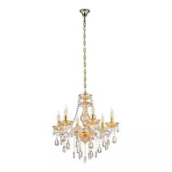 Подвесная люстра Lumina Deco Eliza LDP 7025-6 GD