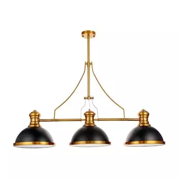 Подвесная люстра Lumina Deco Ettore LDP 710-3 BK+MD