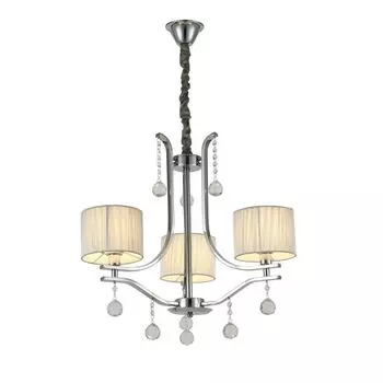 Подвесная люстра Lumina Deco Fontenea LDP 8443-3 CHR