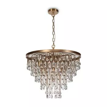 Подвесная люстра Maytoni Linn MOD091PL-09G