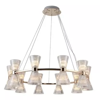 Подвесная люстра Newport 3610+10/S gold М0065261