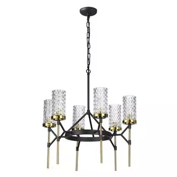 Подвесная люстра Odeon Light Midcent Vittoria 4225/6