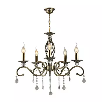 Подвесная люстра Seven Fires Aelita WD3529/5H-AB-CL