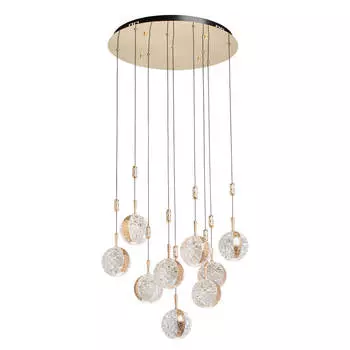 Подвесная светодиодная люстра De Markt Капелия 2 730010509