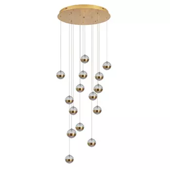 Подвесная светодиодная люстра De Markt Капелия 730010915