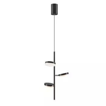 Подвесная светодиодная люстра Maytoni Fad MOD070PL-L18B3K