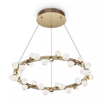 Подвесная светодиодная люстра Maytoni Tessara MOD081PL-L50G3K