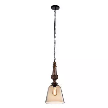 Подвесной светильник Crystal Lux Deco SP1 A Amber