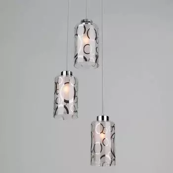 Подвесной светильник Eurosvet 50000/3 хром