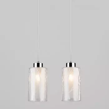 Подвесной светильник Eurosvet 50001/2 хром