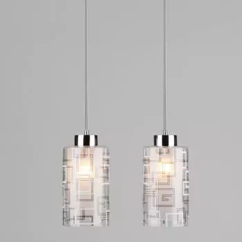 Подвесной светильник Eurosvet 50002/2 хром