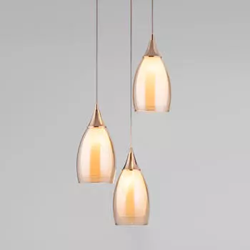 Подвесной светильник Eurosvet 50085/3 золото