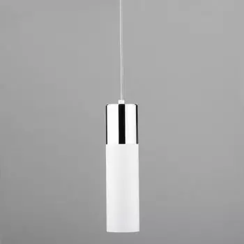 Подвесной светильник Eurosvet 50135/1 LED хром/белый