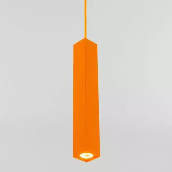 Подвесной светильник Eurosvet 50154/1 LED оранжевый