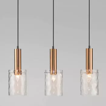 Подвесной светильник Eurosvet 50177/3 черный/бронза