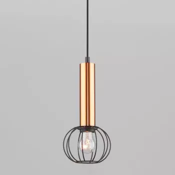 Подвесной светильник Eurosvet 50178/1 черный/бронза