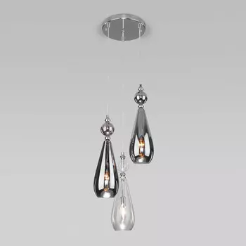 Подвесной светильник Eurosvet 50202/3 хром