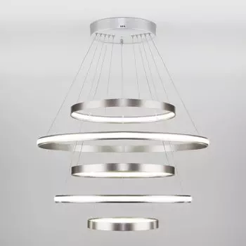 Подвесной светильник Eurosvet 90179/5 сатин-никель