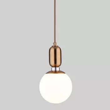 Подвесной светильник Eurosvet Bubble 50151/1 латунь