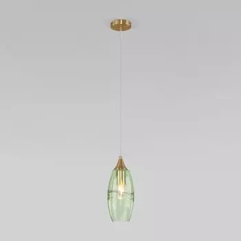 Подвесной светильник Eurosvet Lotus 50222/1 зеленый