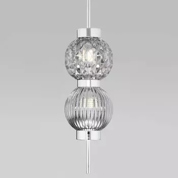 Подвесной светильник Eurosvet Plaza 50186/2 хром