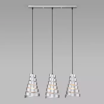 Подвесной светильник Eurosvet Storm 50058/3 серебро