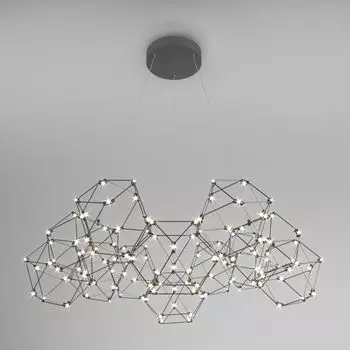 Подвесной светильник Eurosvet Uma 90169/12 черный жемчуг