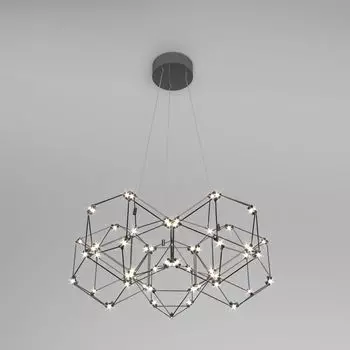 Подвесной светильник Eurosvet Uma 90169/5 черный жемчуг