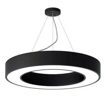 Подвесной светодиодный cветильник Geometria ЭРА Ring SPO-133-B-40K-045 45Вт 4000К черный Б0050563