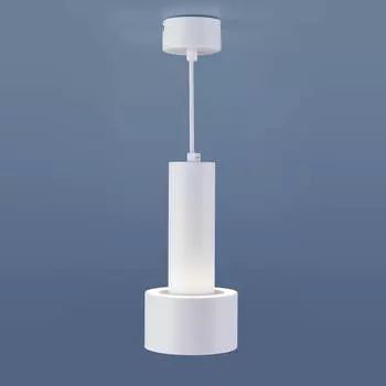 Подвесной светодиодный светильник Elektrostandard DLR033 9W 4200K 3300 белый/хром a041312